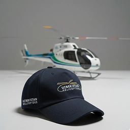 Кепка коллекционная Uzbekistan Helicopters (Темно-синяя)